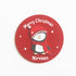 Red Christmas Ornament - Penguin